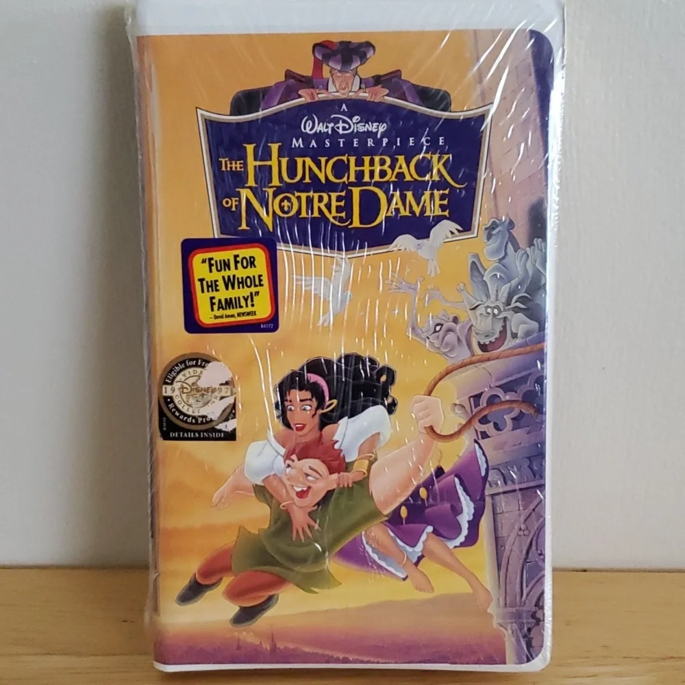 Vintage Disney Hunchback of Notre Dame #7955 VHS